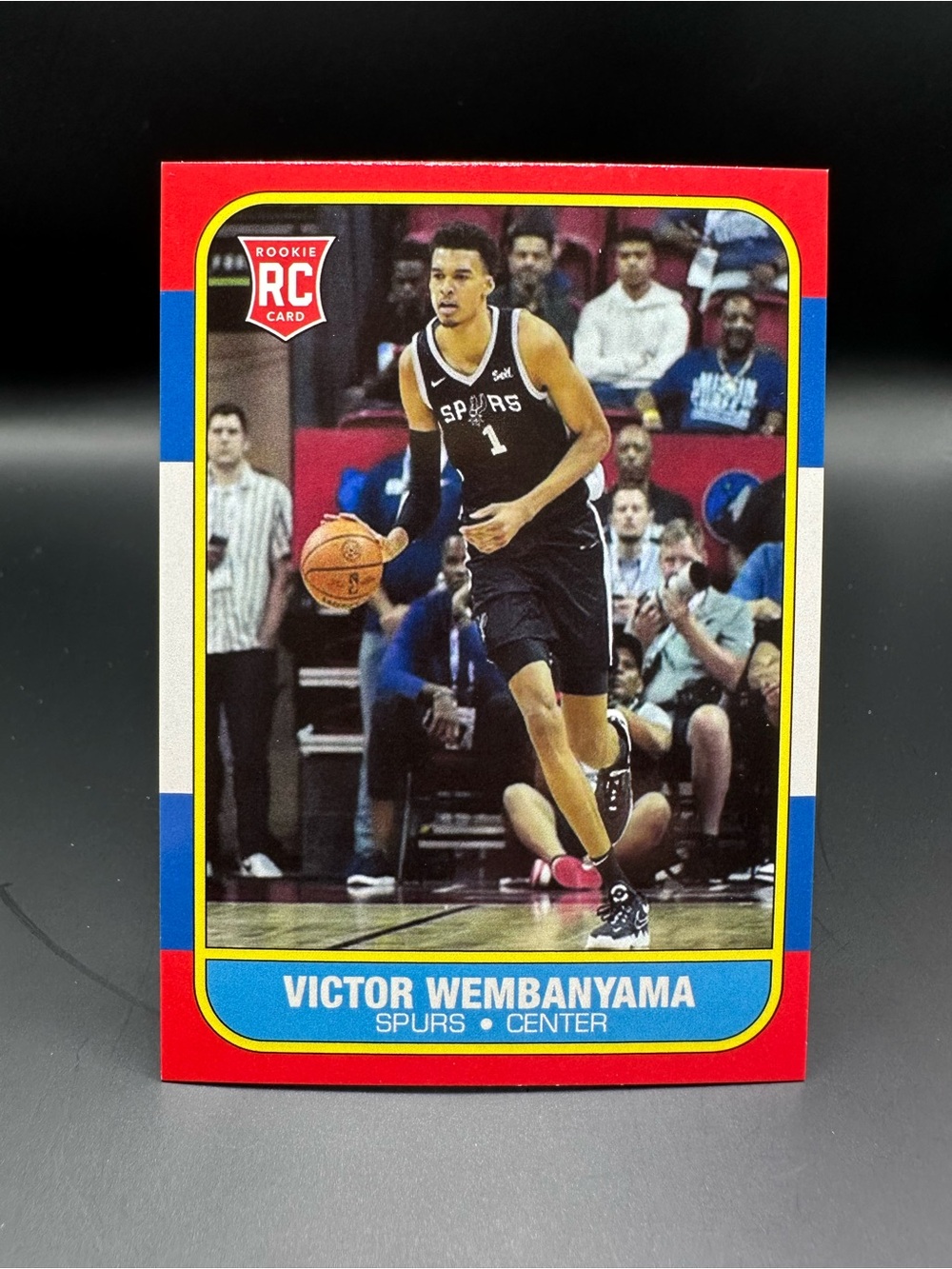 Victor Wembanyama 2023 Rookie Novelty Card.